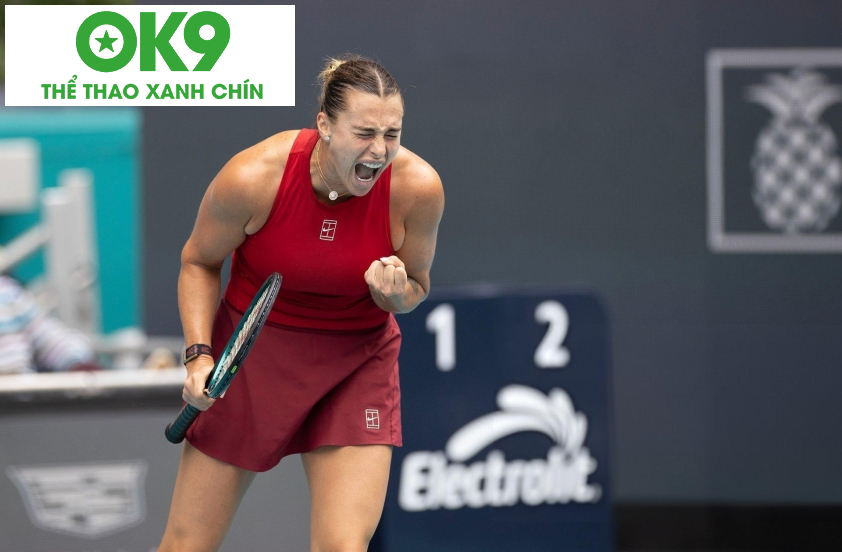 Aryna Sabalenka thể hiện sức mạnh vượt trội trước Jessica Pegula sau khởi đầu đầy khó khăn (Ảnh: Getty)